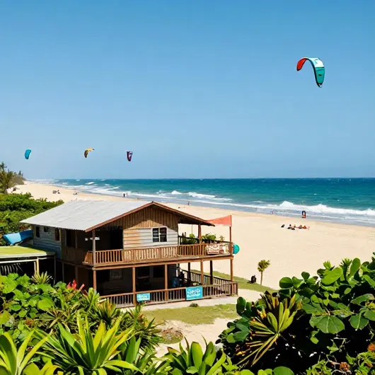 Descubra o Indiana Kite Hostel & Kite School